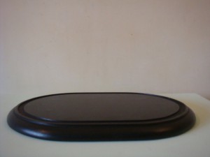 Our standard moulded base. If you do not specify a particular base when ordering we will supply this base to fit your dome. 